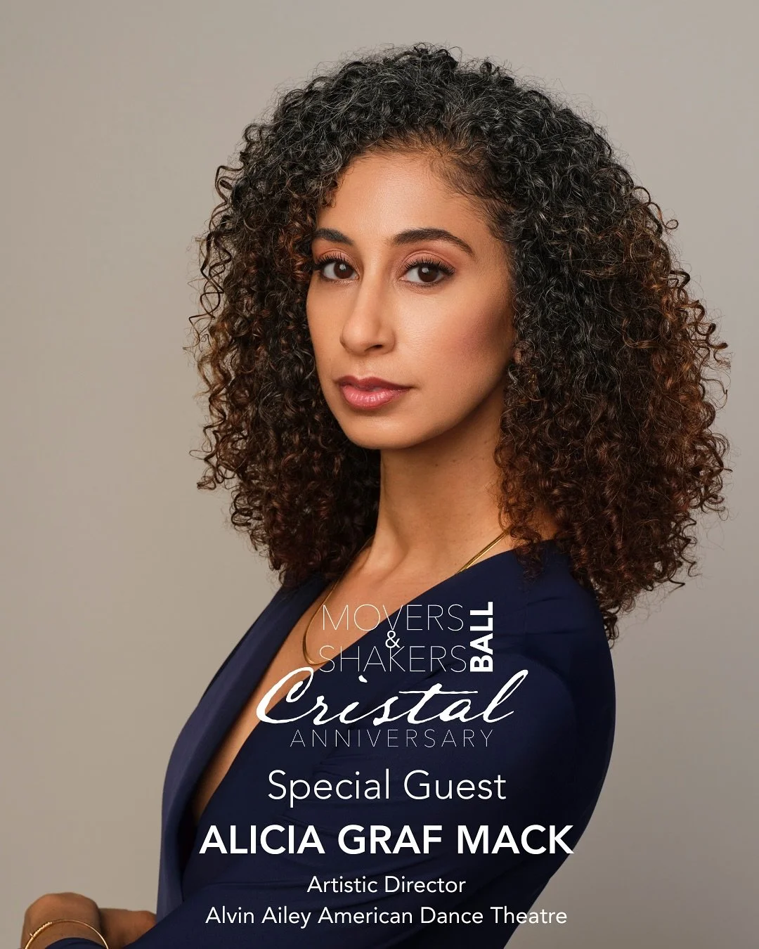 Meet our special guest for Movers &amp; Shakers Ball: Cristal Anniversary! ✨

We&rsquo;re beyond honored to welcome Alicia Graf Mack, Artistic Director of Alvin Ailey American Dance Theater, to our celebration on November 15th! 🌟

Last week, Alicia 