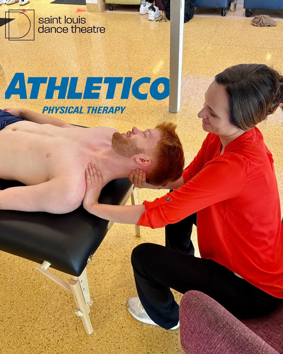✨The work behind the art✨
So grateful for our official provider of physical therapy, @athletico_pt! Their work behind the scenes keeps our dancers healthy and moving. Special thanks to Elena R, featured in these photos with our dancers!