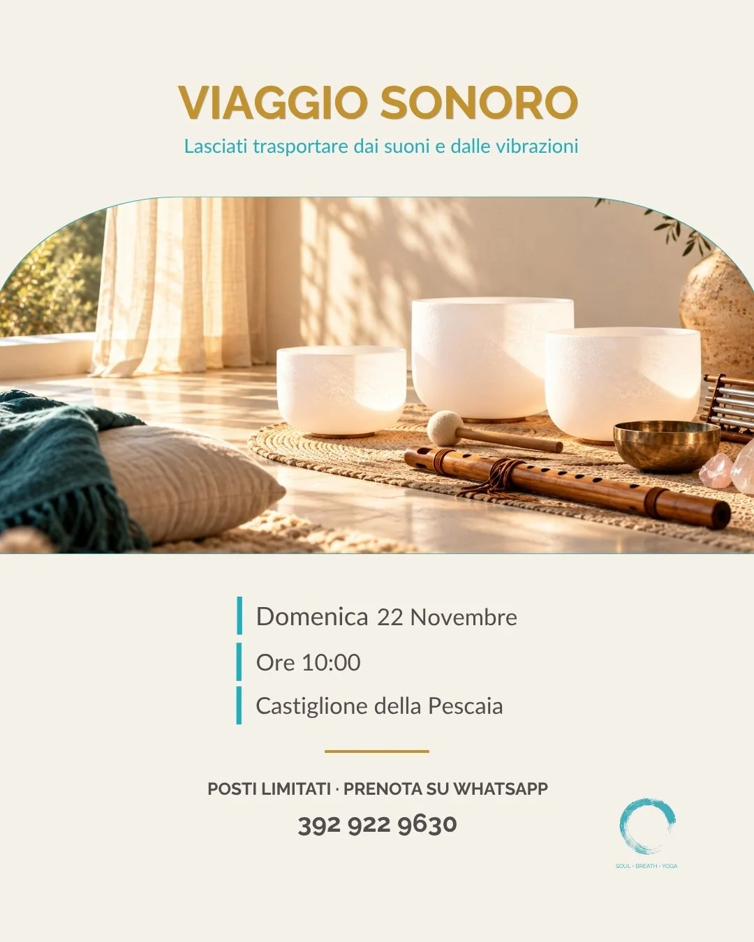 Bagno Sonoro a Castiglione della Pescaia
