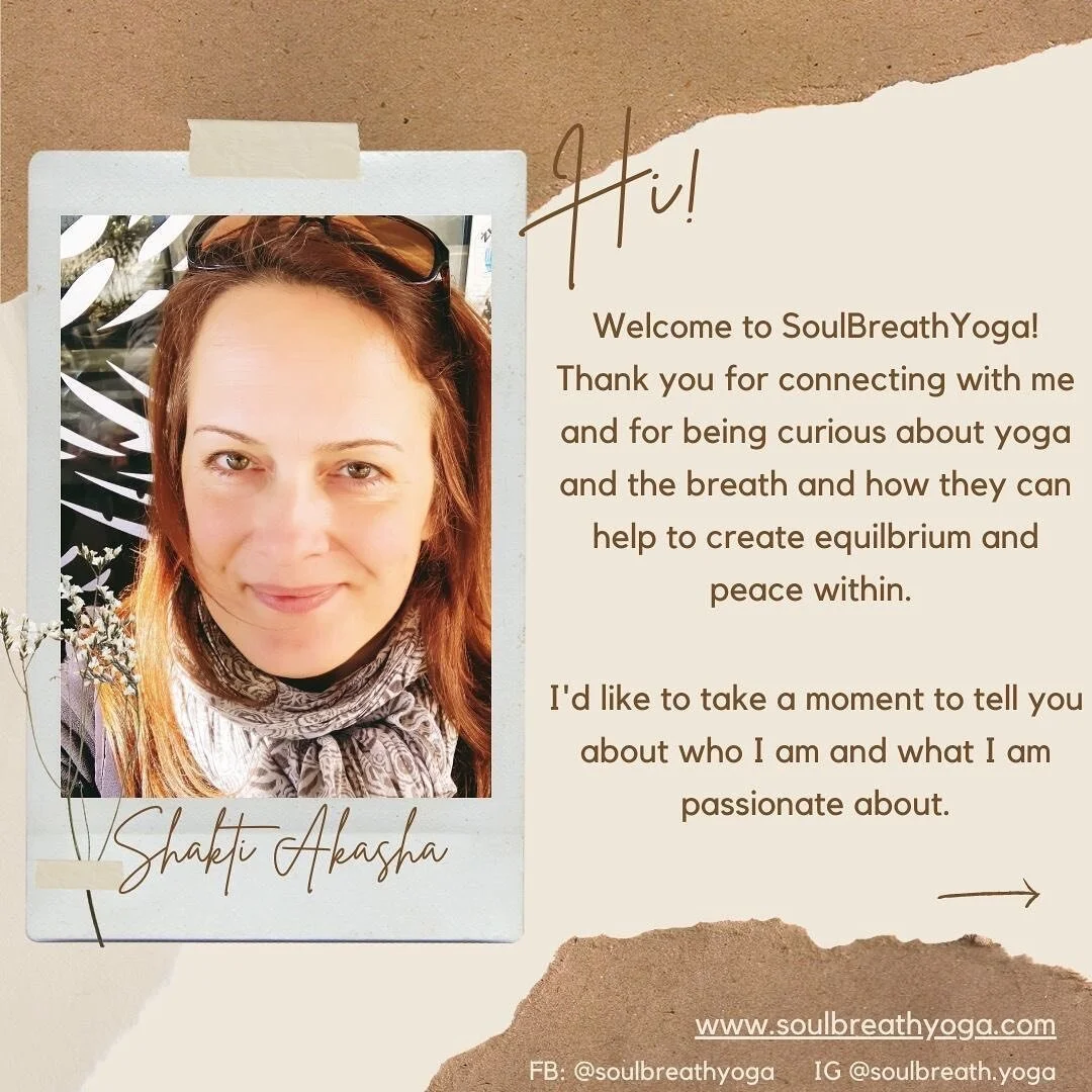 Welcome to #soulbreathyoga.
.
.
.
#yogateacher #breathworkfacilitator  #meditationteacher #yogaforstress #yogaforstressrelief #breathetoheal #breathtofeel #breathchallenge #stressrelief #authenticyou