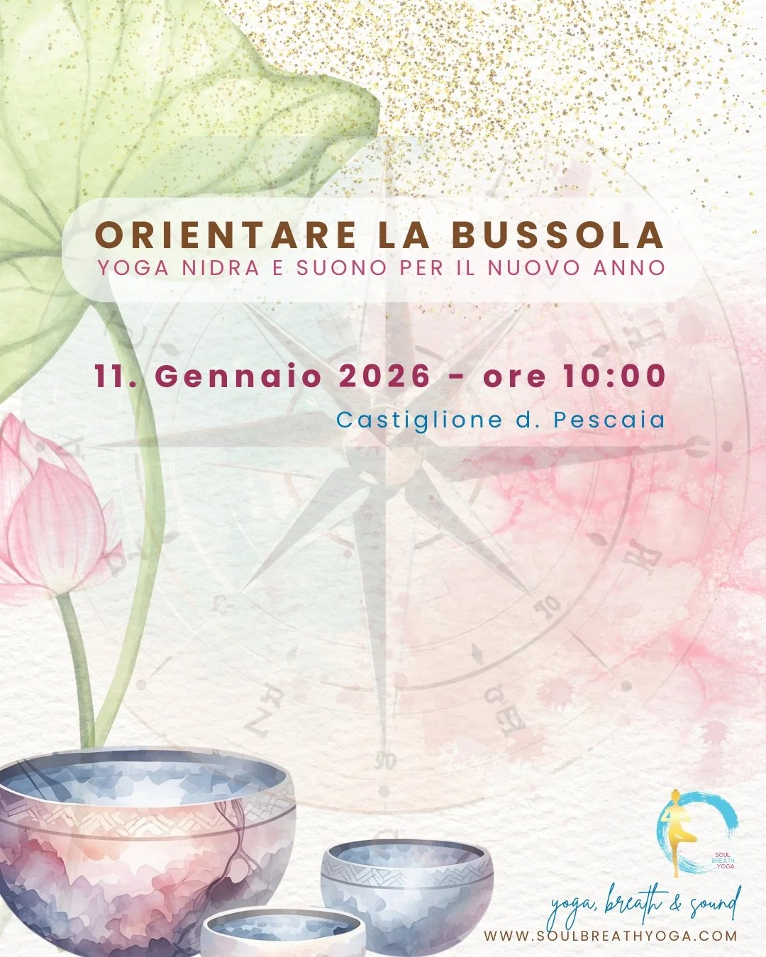  Orientare la Bussola - Yoga Nidra e Suono per il Nuovo Anno