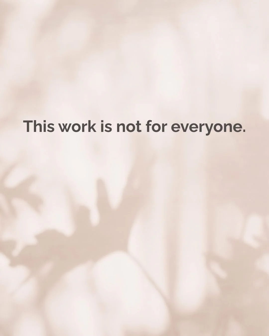This space is not about becoming better at coping.

It&rsquo;s about changing your relationship to what your body has been holding.

Sensitive systems don&rsquo;t need more pressure.
They need a different rhythm.

Slower.
Softer.
More honest.

If thi