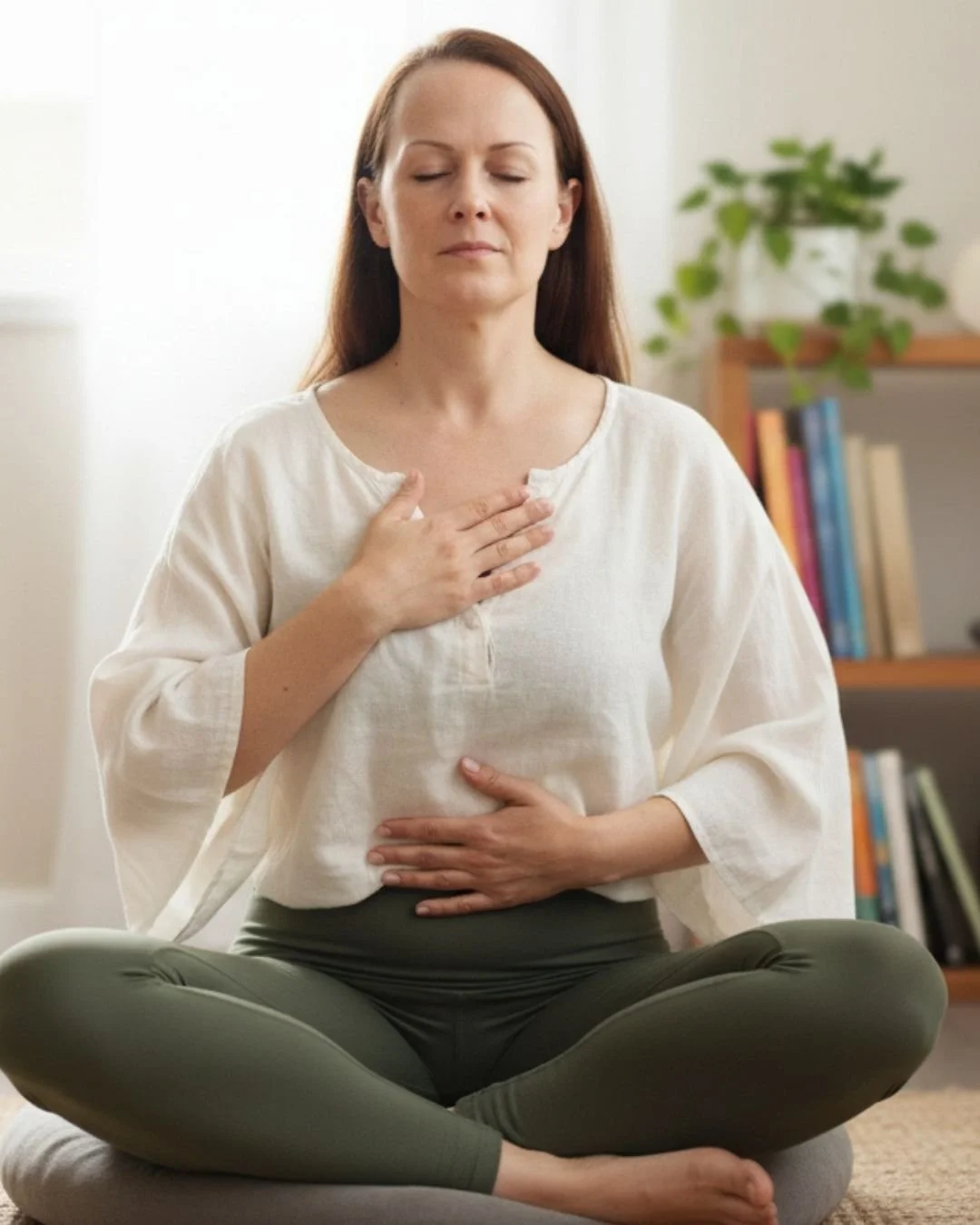 𝘾𝙖𝙡𝙢 𝙞𝙨 𝙣𝙤𝙩 𝙩𝙝𝙚 𝙙𝙚𝙨𝙩𝙞𝙣𝙖𝙩𝙞𝙤𝙣. 

I know that might sound strange coming from a yoga and breathwork teacher.

But here is what I see again and again: women who have done all the things &mdash; the meditation, the yoga, the breathw