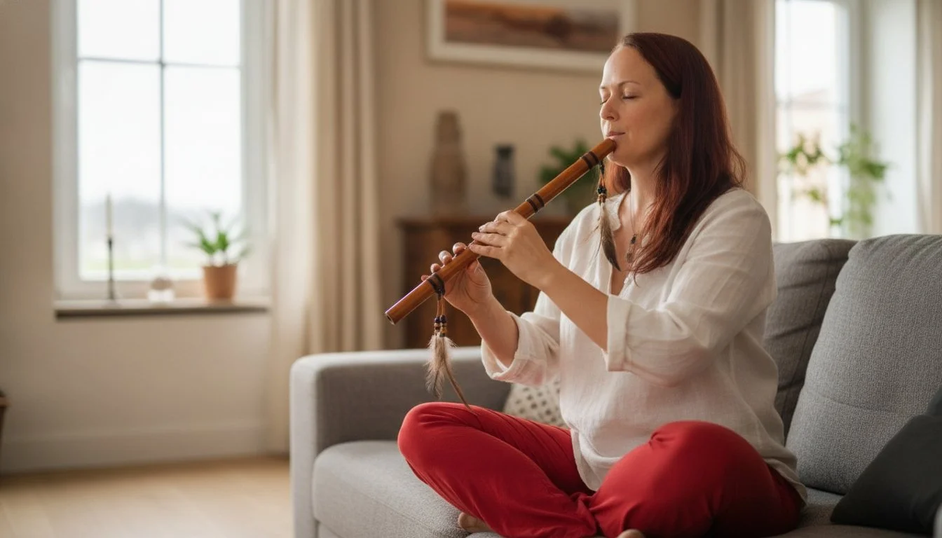 This is my own medicine — how the flute taught me what solar and lunar energy actually feel like