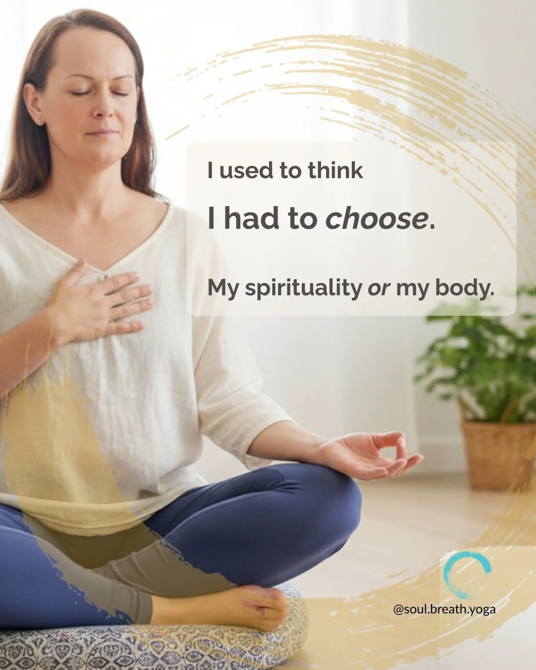 For a long time, I believed my spirituality lived somewhere above me.

In intuition.

In energy.

In the unseen.

Coming fully back into my body felt like I might lose some of that.

Instead, I found the opposite.

The more embodied I became, the cle