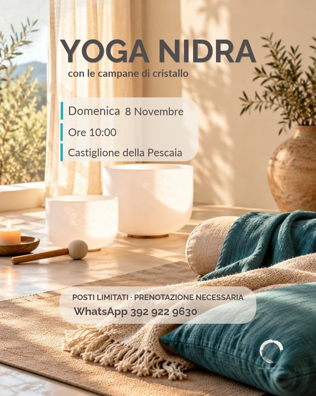 Yoga Nidra a Castiglione della Pescaia