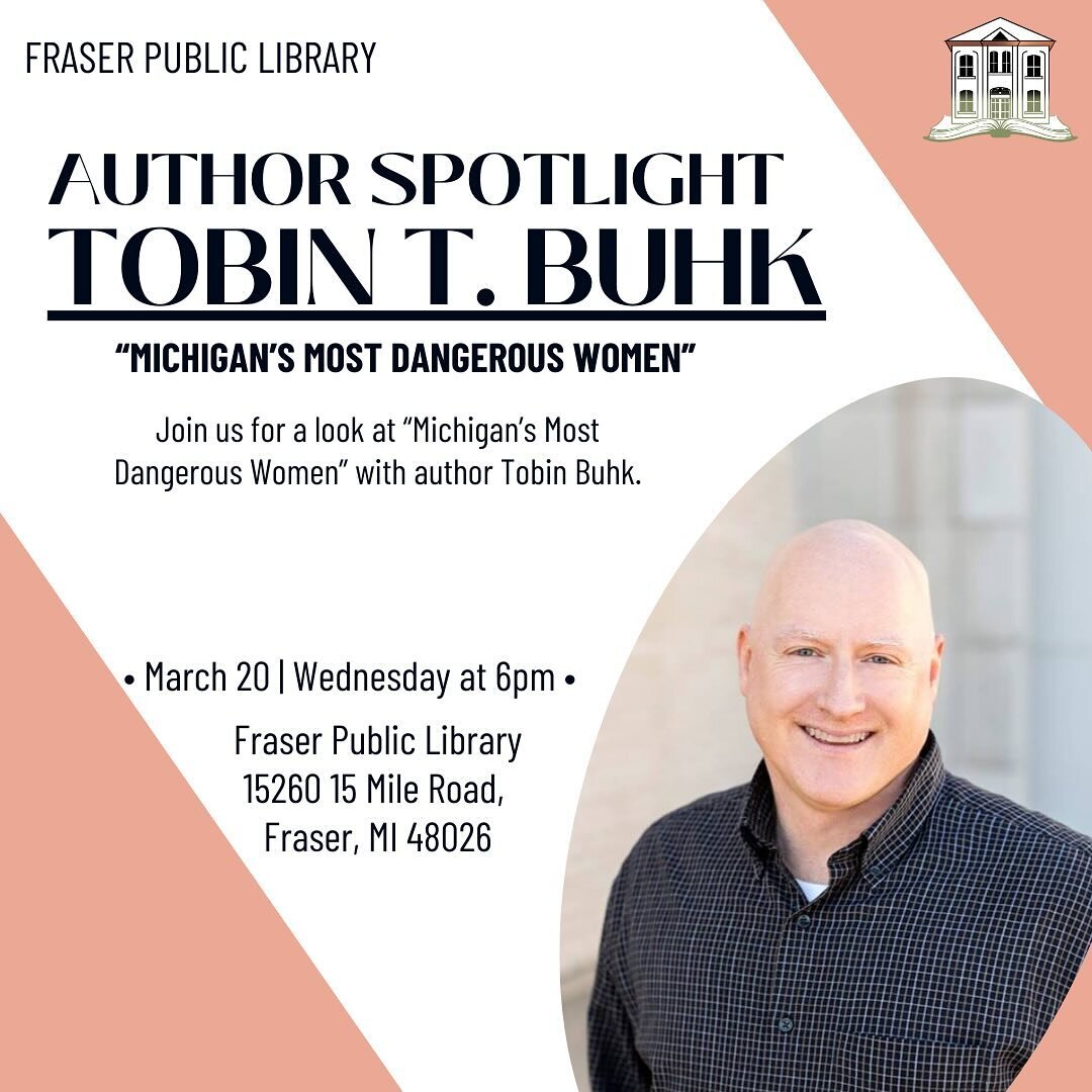 To celebrate Women&rsquo;s History Month we&rsquo;re featuring author Tobin T. Buhk whose research into Michigan&rsquo;s dangerous women will be our March Author Spotlight.  Take a peek behind the walls of the old Detroit House of Correction, the onl