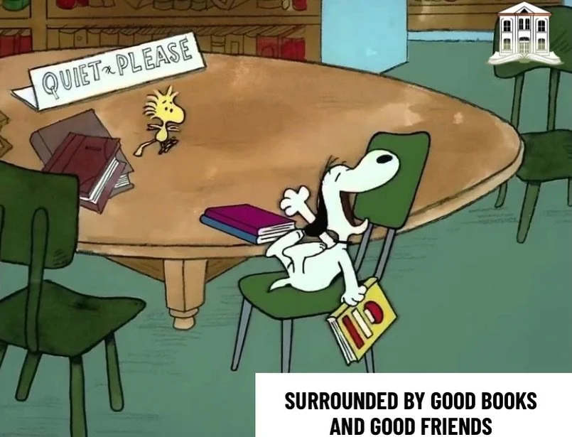 Just like Snoopy and Woodstock, everything is better when shared!  the library is the ultimate place to connect.

#FraserPublicLibrary #SnoopyAndWoodstock #LibraryBesties #FraserMI #CommunityConnection