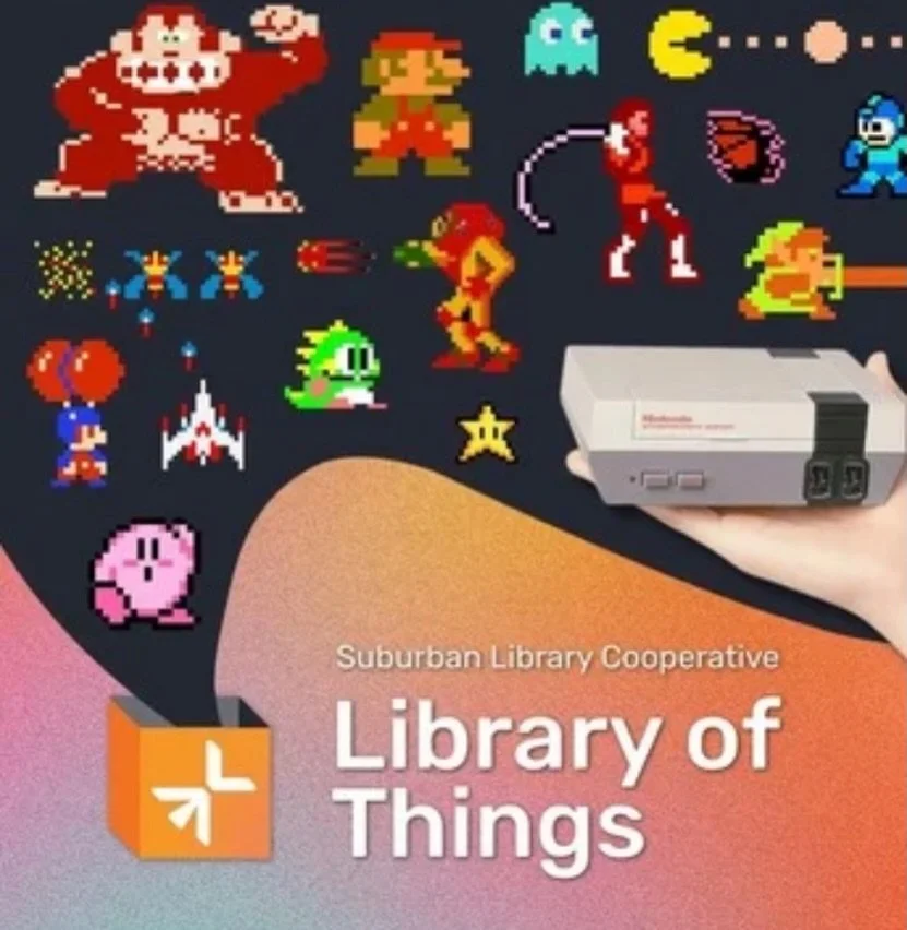 Did you know your library card gives you access to more than just books? 

As a member of the Fraser Public Library, you can tap into the SLC Library of Things! From specialized tools and electronics to games and household gadgets, there is a whole w