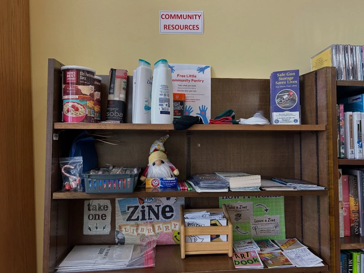 Psst... there&rsquo;s something new on the 240 side! 🤫📚✨

Introducing our  Zine Library! A collection of mini DIY books filled with art, stories, comics, and creativity. Stop by the community resources shelf and flip through something totally uniqu