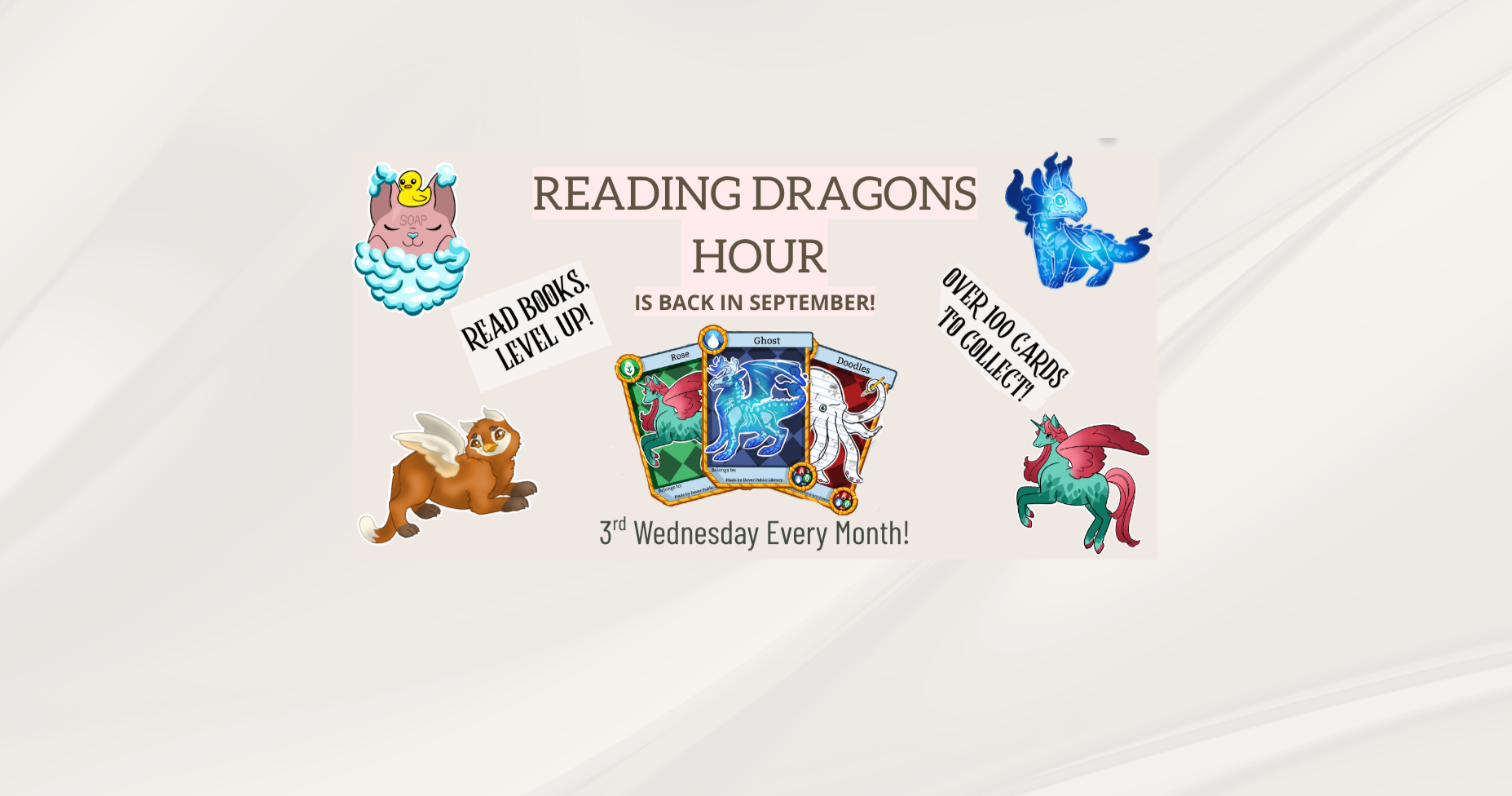 Reading Dragons Back in Sept. 2026
