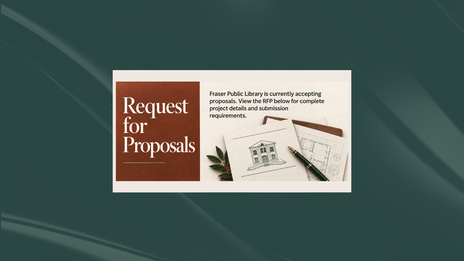 RFP for website 2026