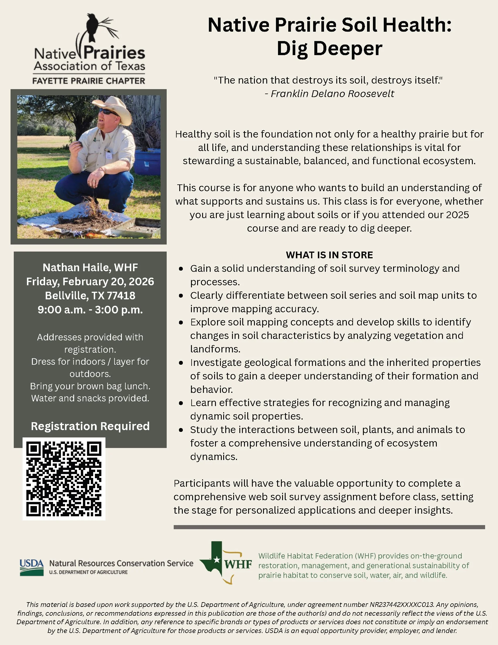 Native Prairie Soil Health: Dig Deeper