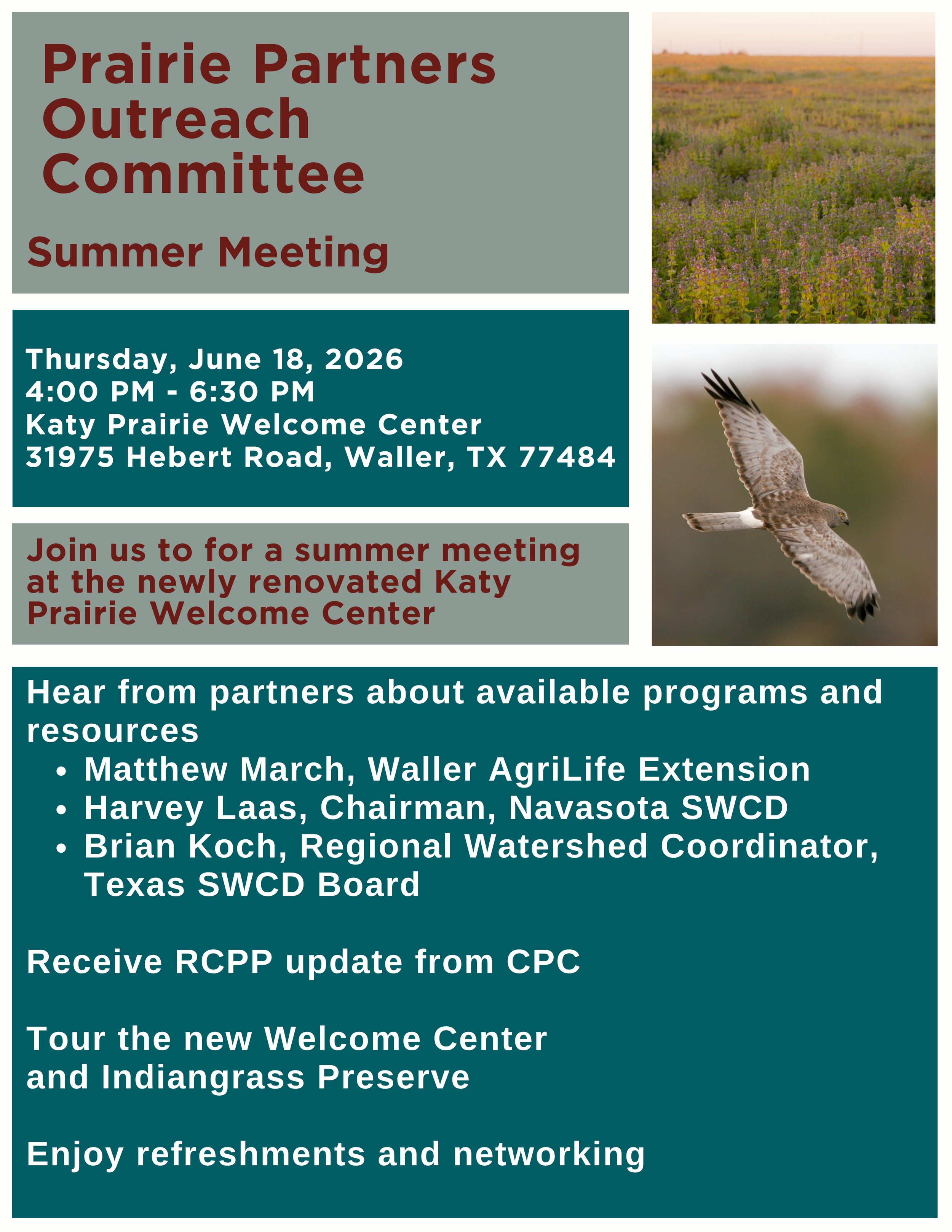 Prairie Partner Outreach Committee Meeting