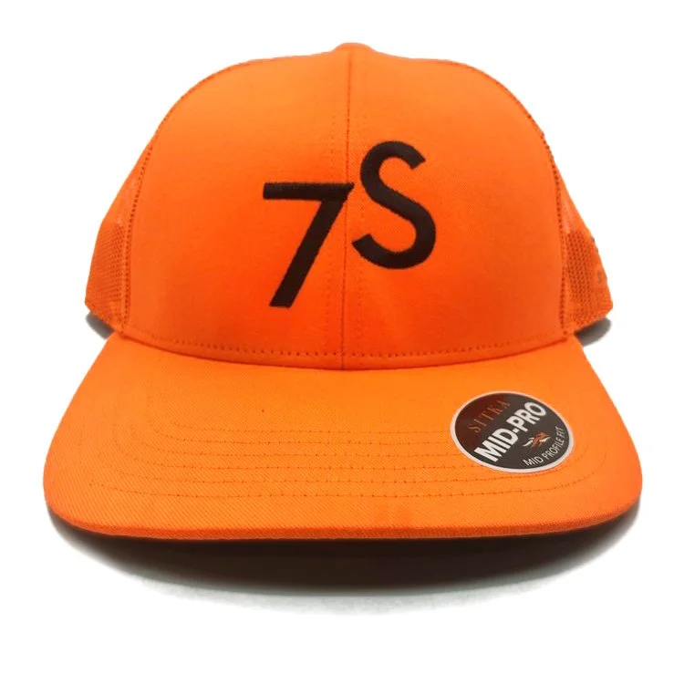 Stuart Ranch Outfitters + Sitka Gear 7S Orange Trucker Hat