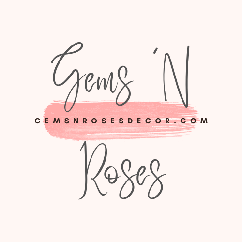 Gems &#39;N Roses Decor