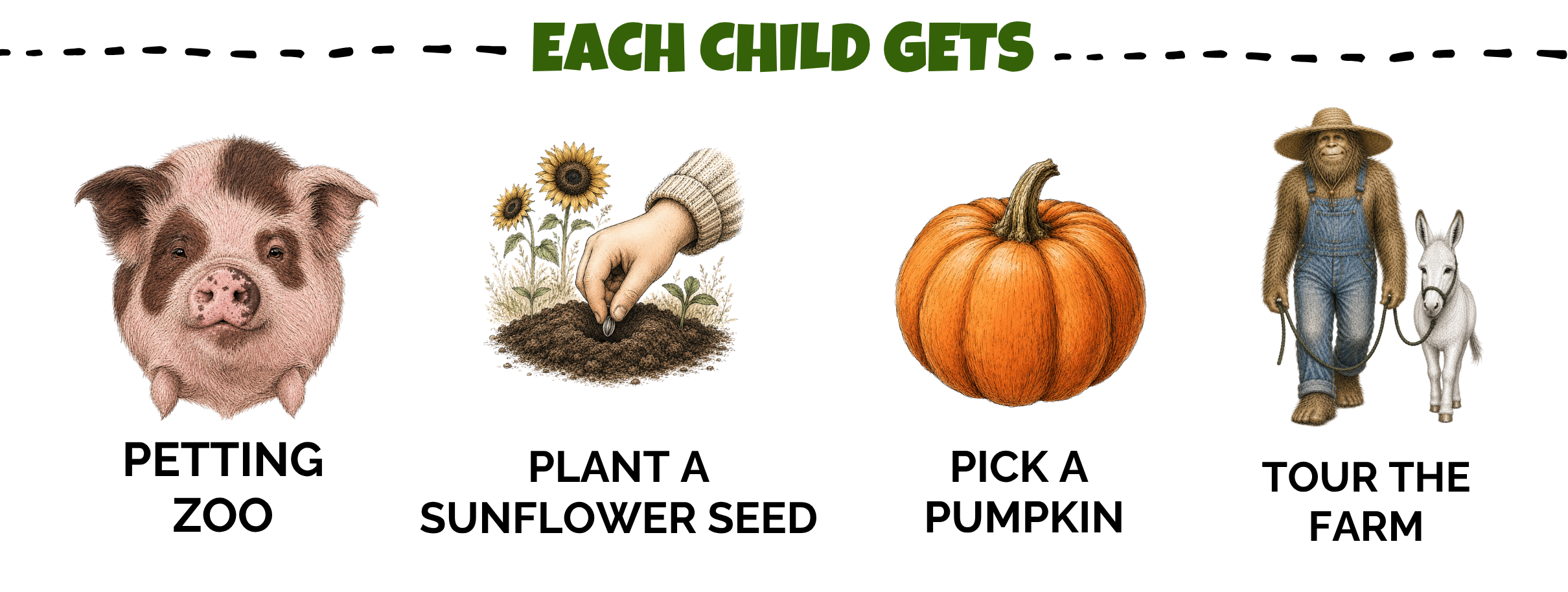 Bigfoot Farms' Pumpkin Patch, Porterville, CA - Tulare County