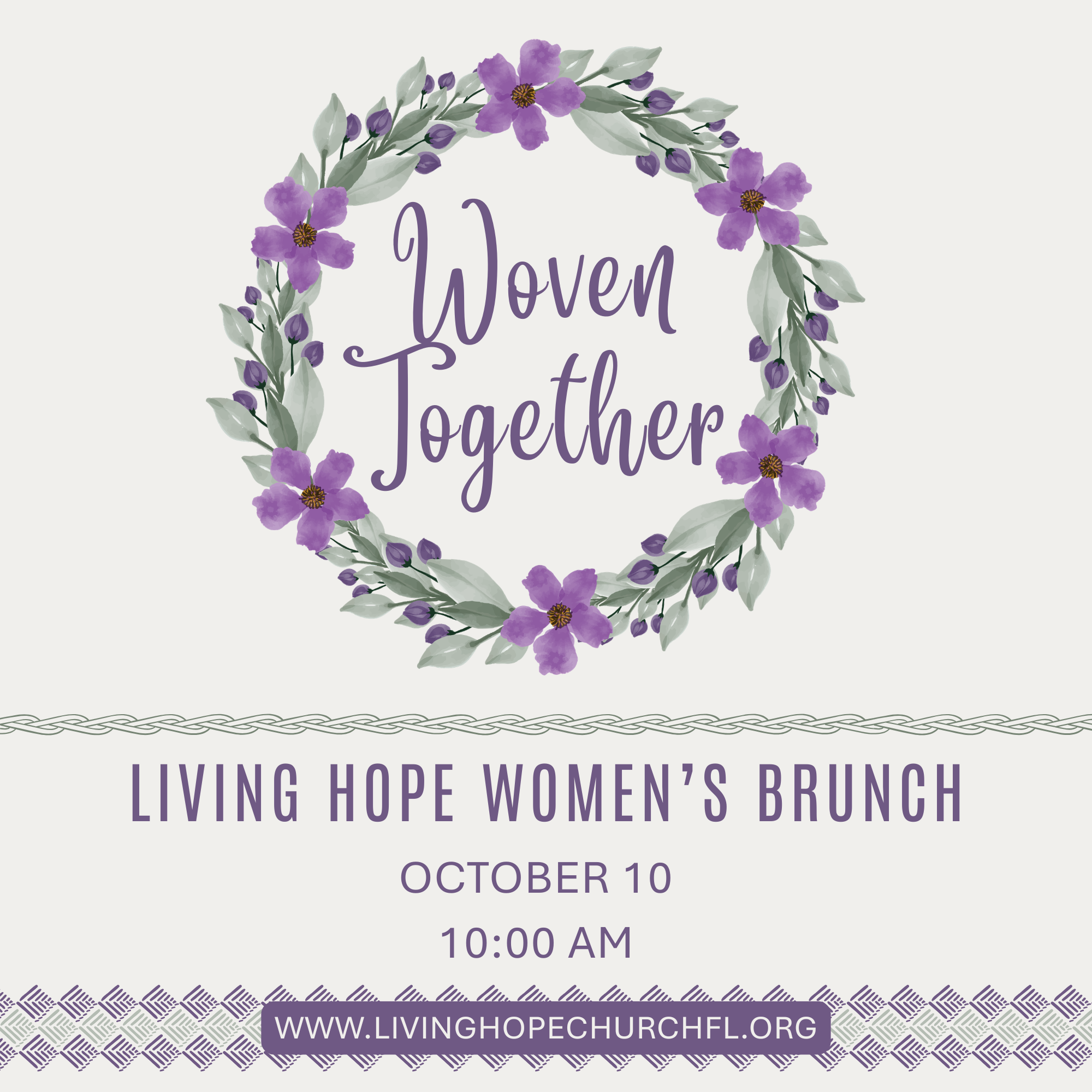 Woven Together: Women's Brunch