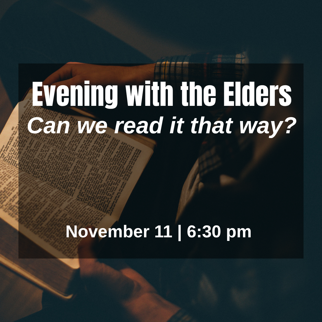Evening with the Elders