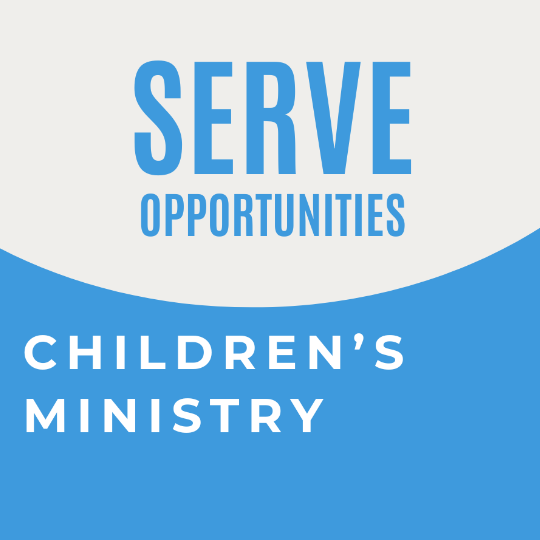 serve kids ministry