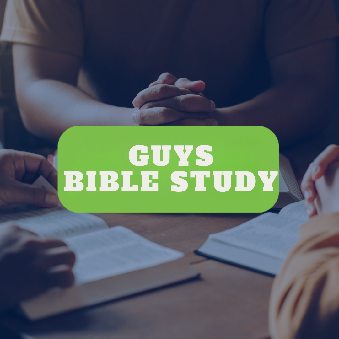 middle school and high school guys Bible study