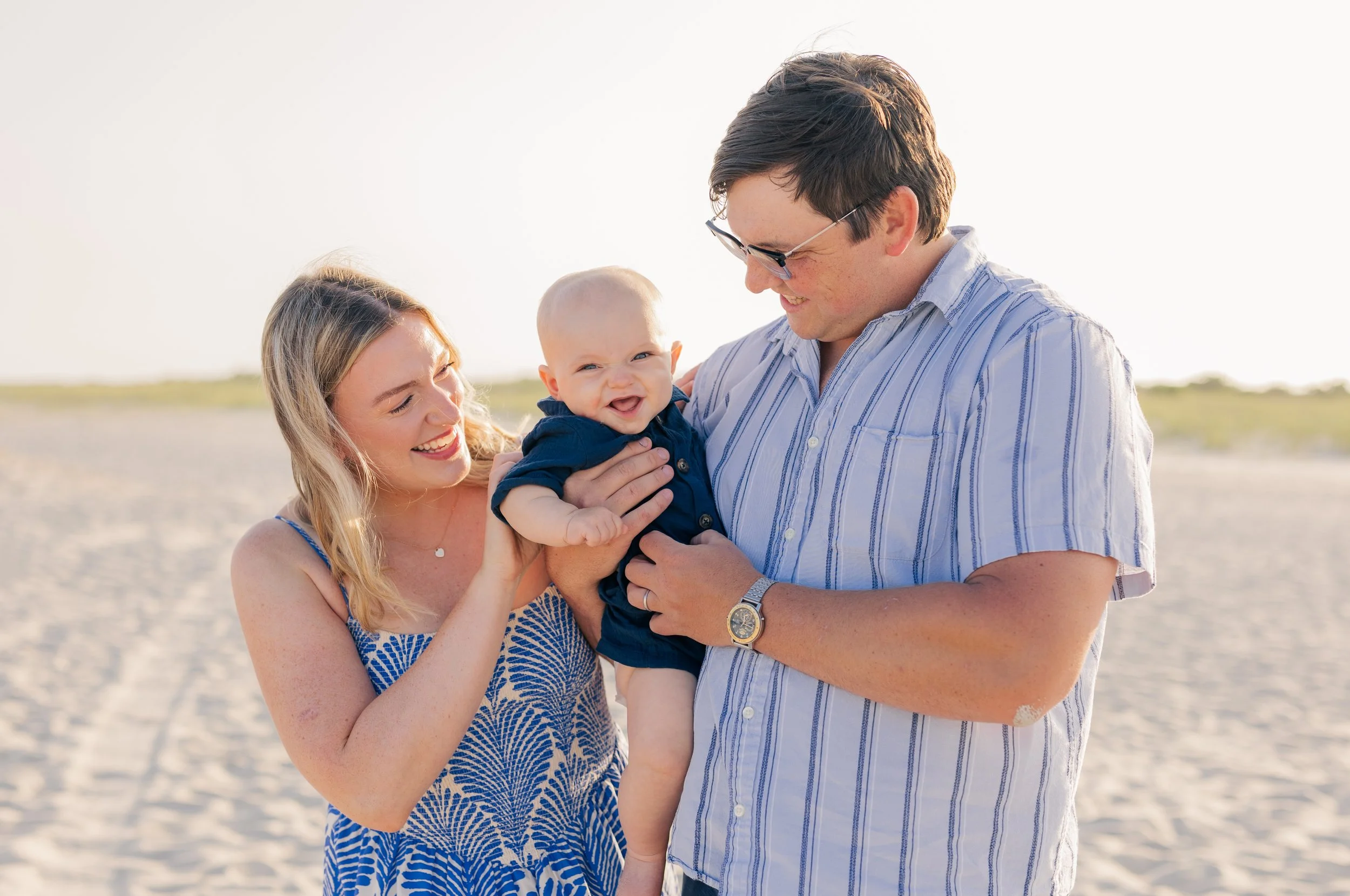 Family Session at Corson’s Inlet State Park