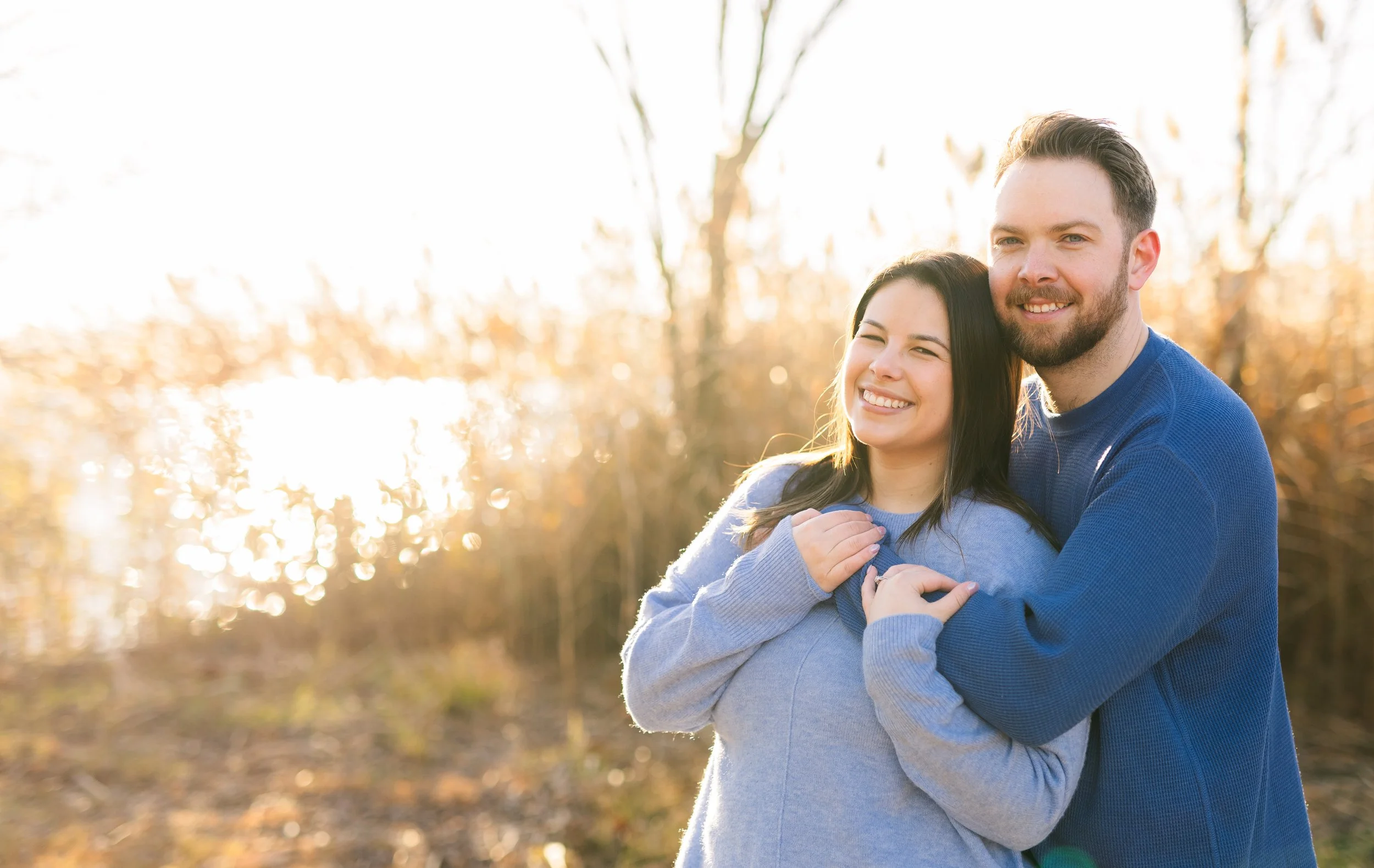Engagement Session at Marsh Creek State Park | Jess &amp; Tyler