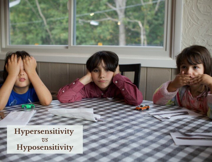 Hypersensitivity and hyposensitivity are very common in autistic children, but what is the difference between them? Hypersensitivity involves overreactions to one's environment and those who are hypersensitive may experience sensory overload. Hyposen