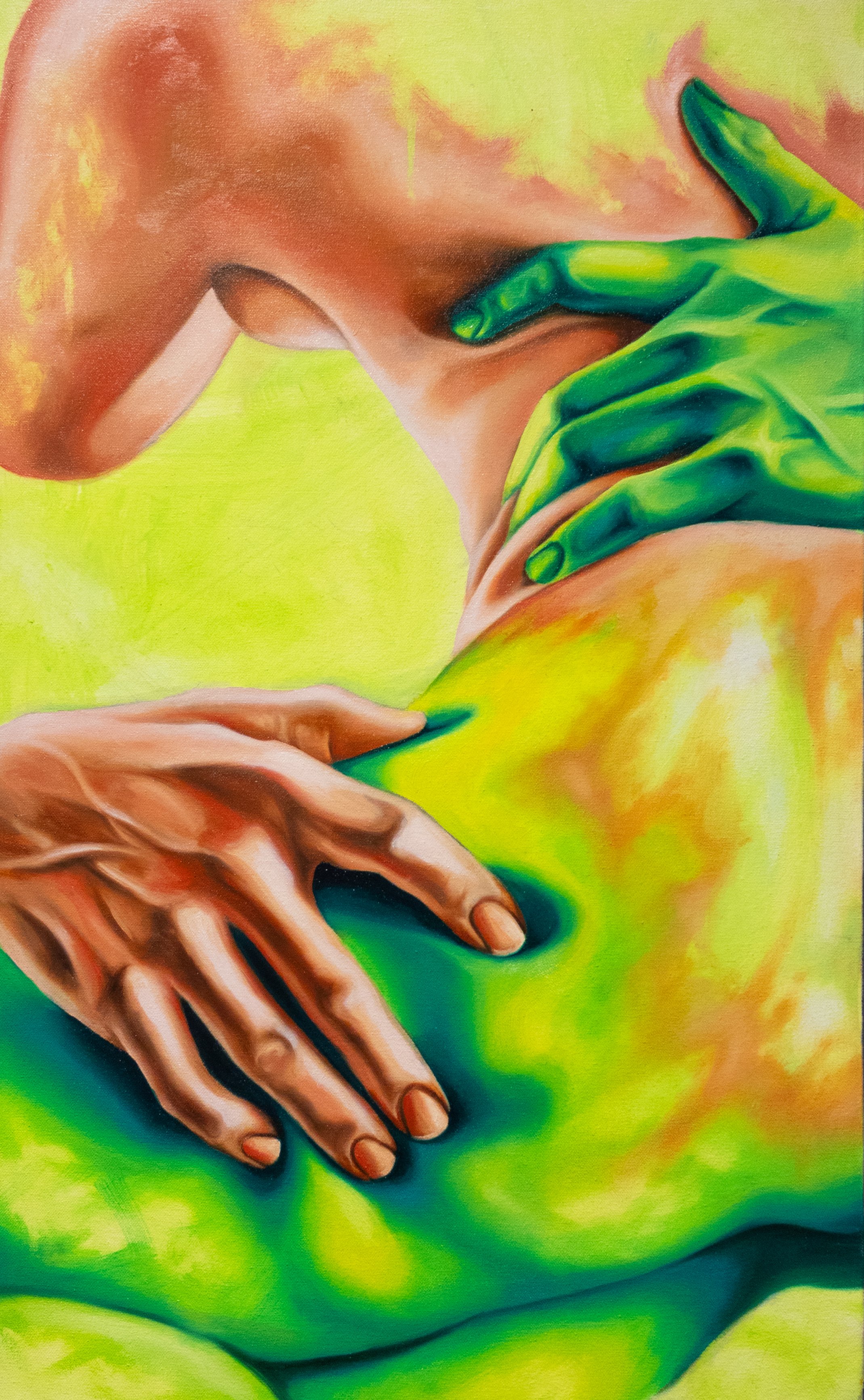 "Persephone", 2020, Oil on Canvas