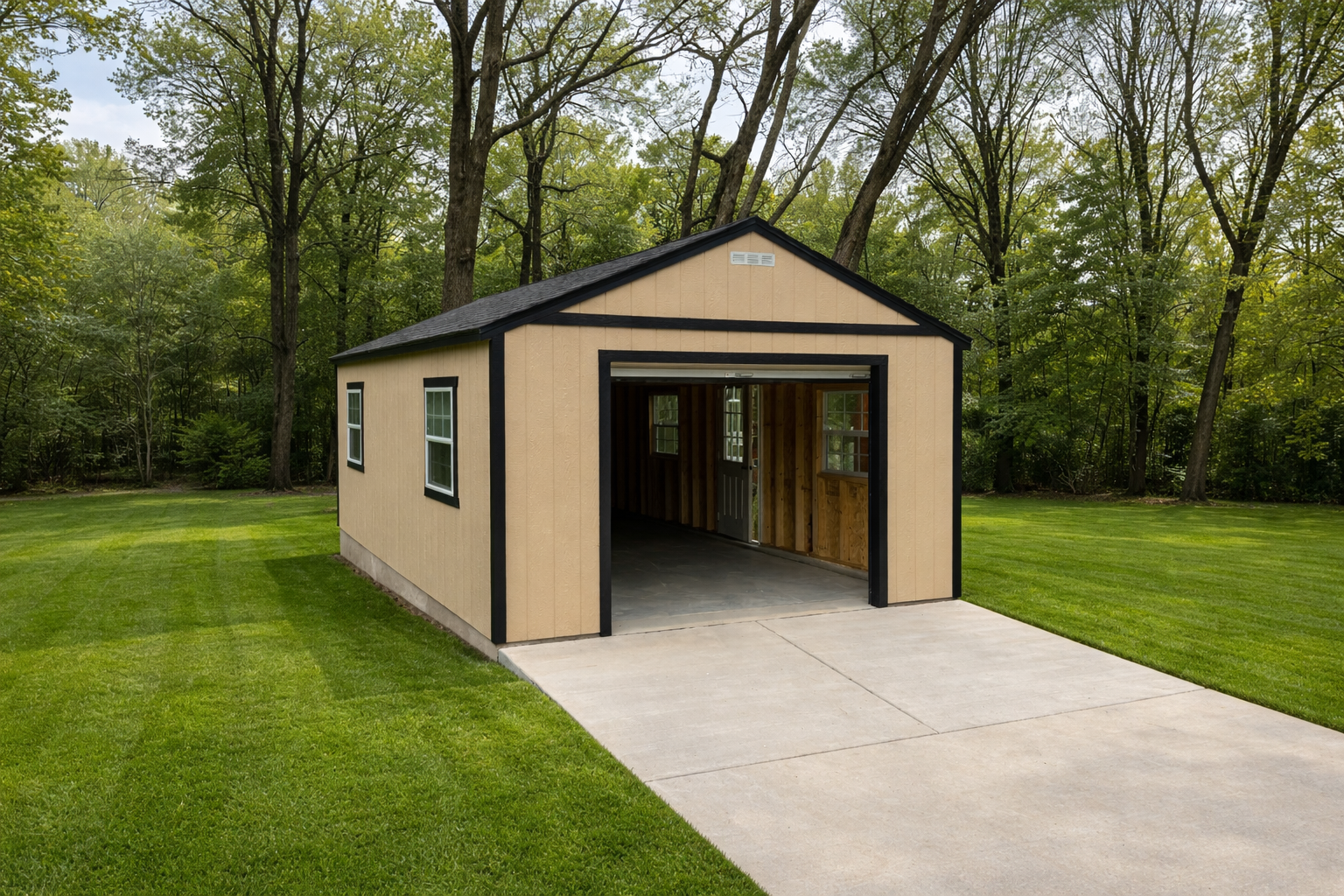 14x24 Evergreen A-frame Mecklenburg County, NC
