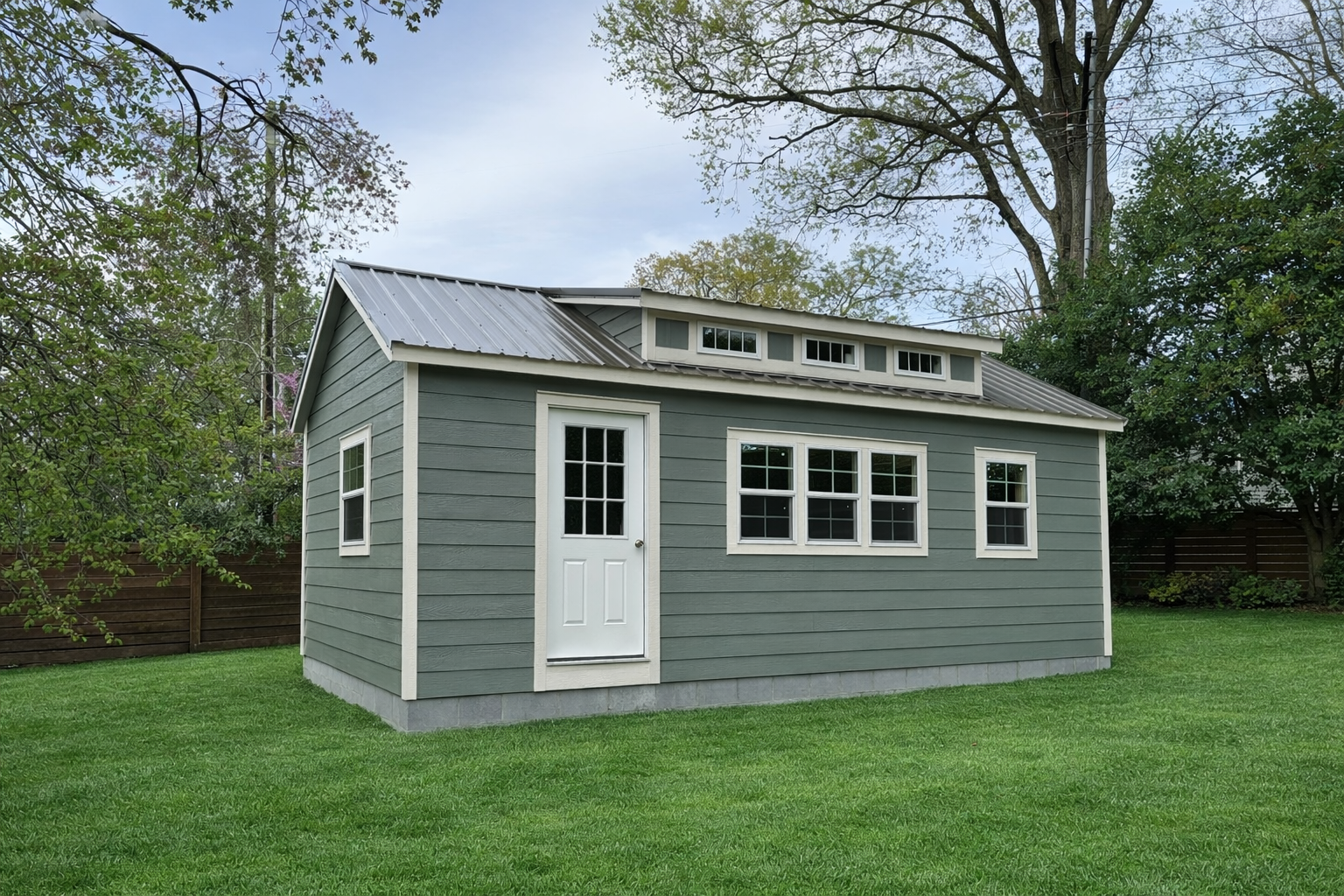 14x24 High Country w/ Transom Dormer Mecklenburg County, NC