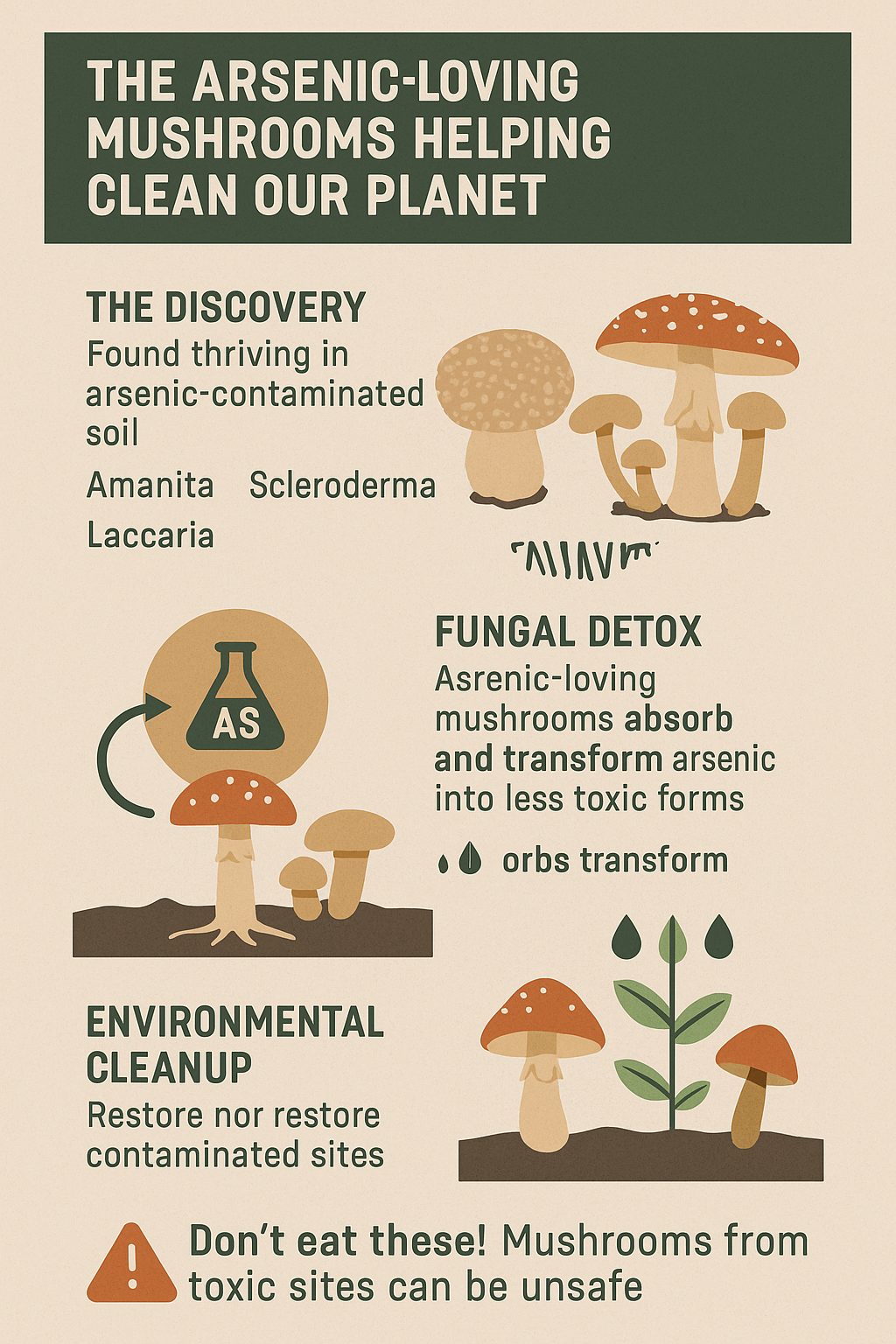 The Arsenic-Loving Mushrooms Helping Clean Our Planet