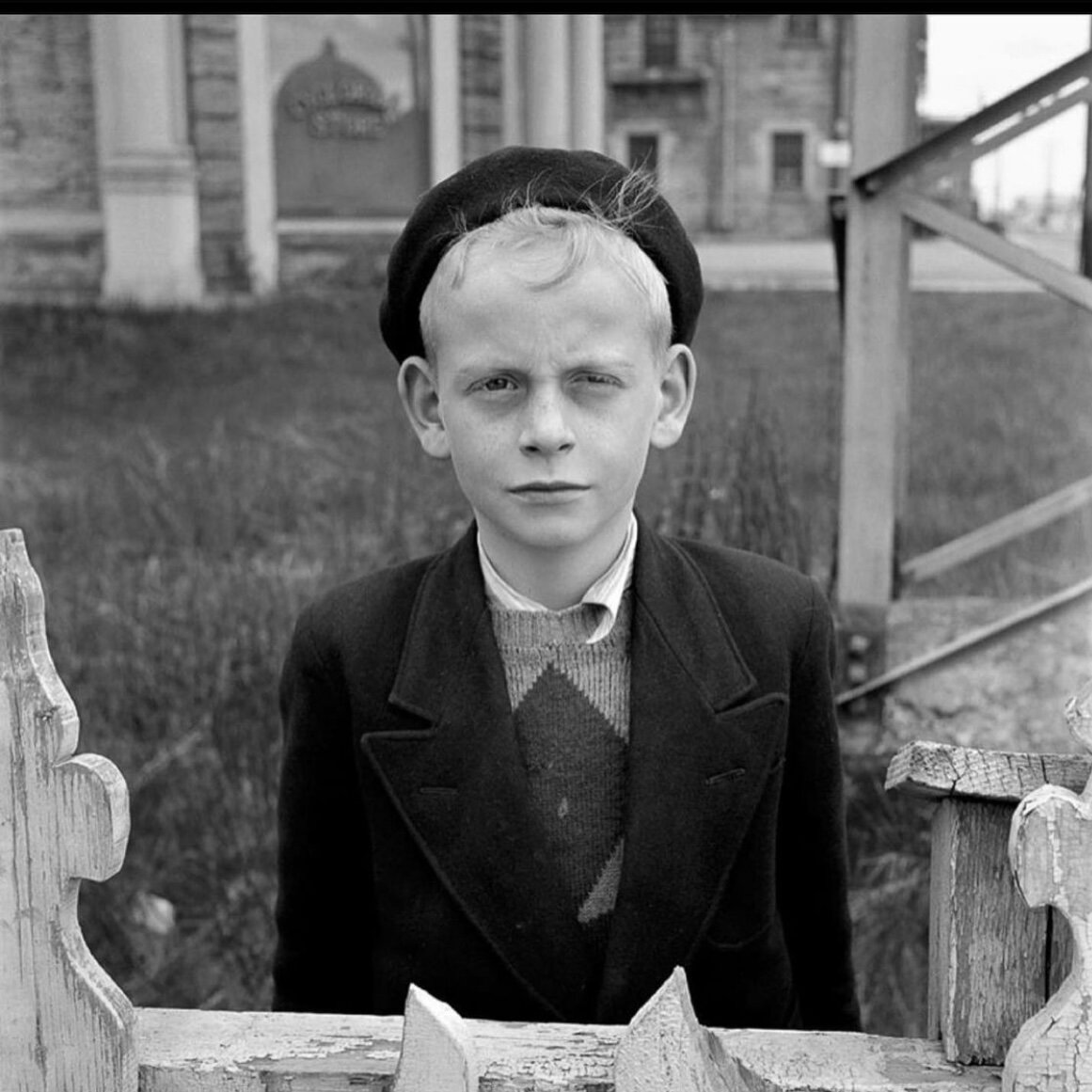Untitled (Blond Boy) by Vivian Maier