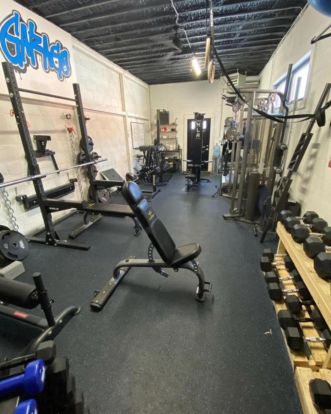 Did you know we offer a tenant gym for The Trott Block community?⁠
⁠
The gym is one of the many amenities we offer our tenants that sets our building apart from others! ⁠
⁠
Looking for a new space for your business with modern amenities? Get in touch