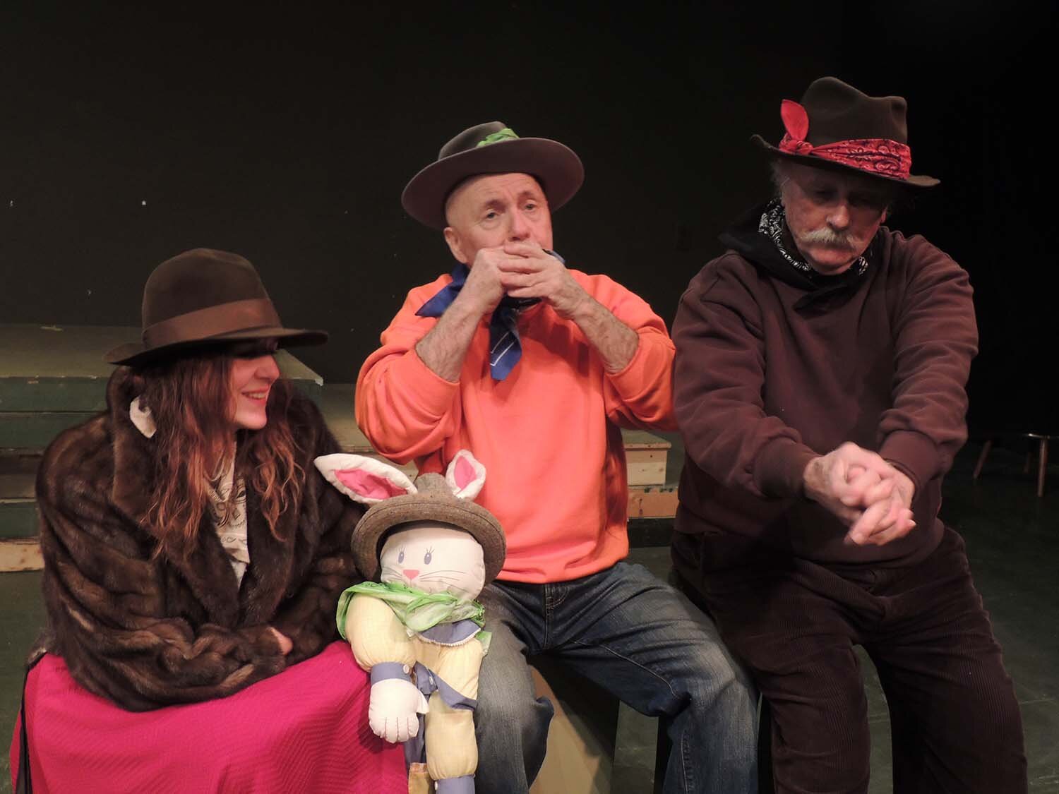 L to R: Rebecca Newman, Gary Falk, Ward Stevenson