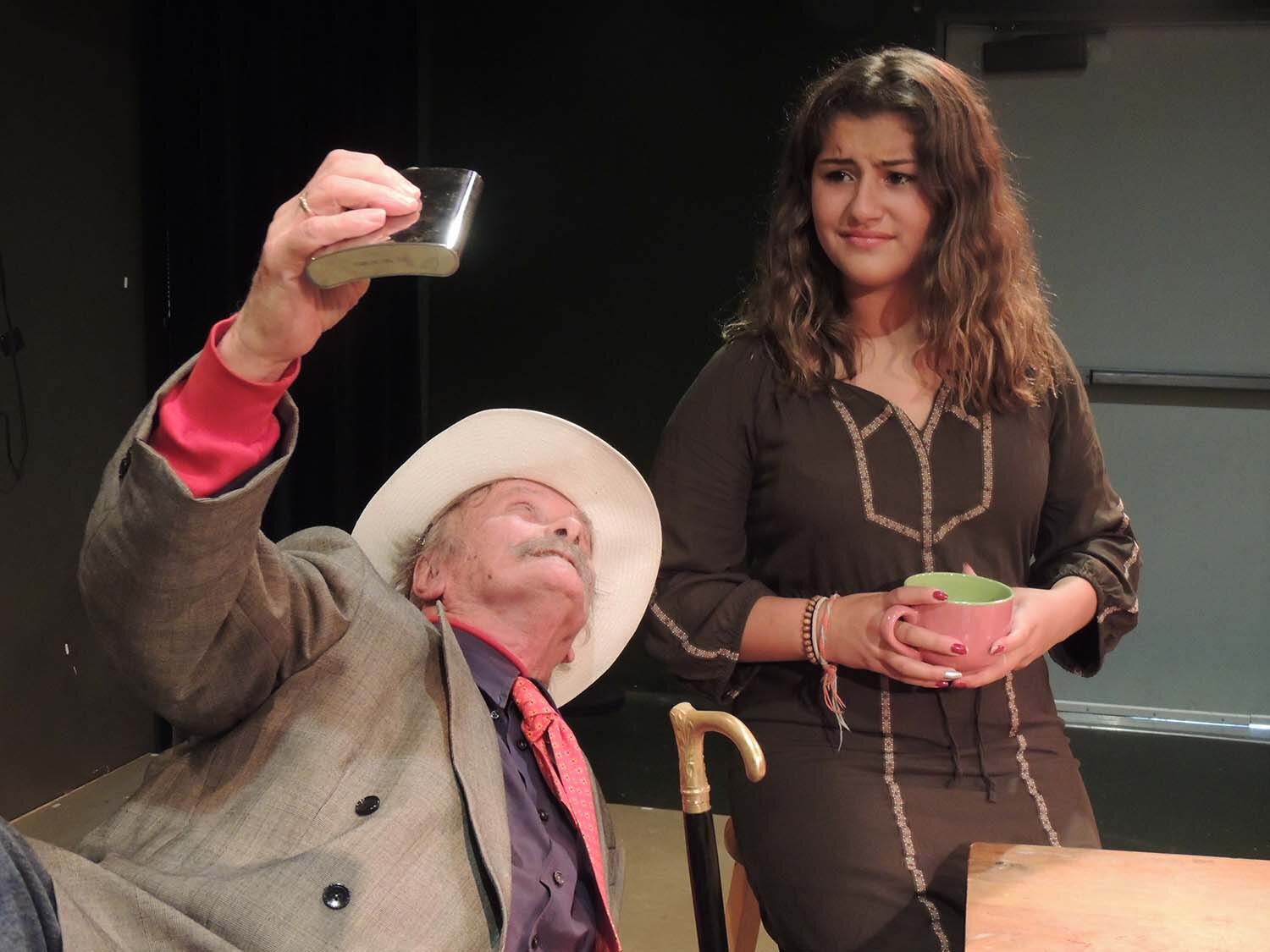 "Last Chance" by Makrenna Rose Sterdan. L to R: Ward Stevenson, Madison Tobon