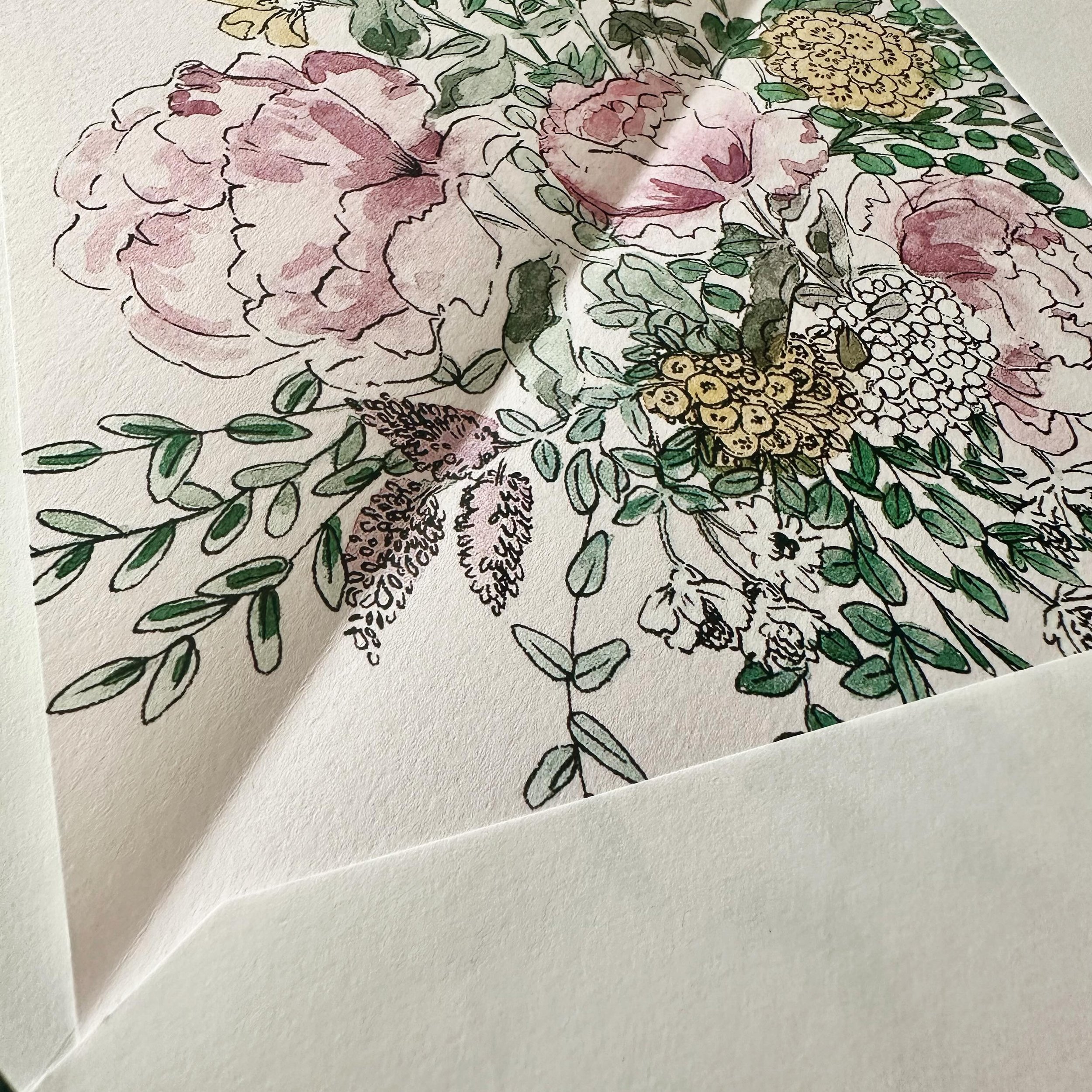 The extra details make all the difference to your wedding stationery. This gorgeous envelope liner is practical and luxurious&hellip; it strengthens the envelope, protects the goods inside, and conceals information whilst looking super glam when reve