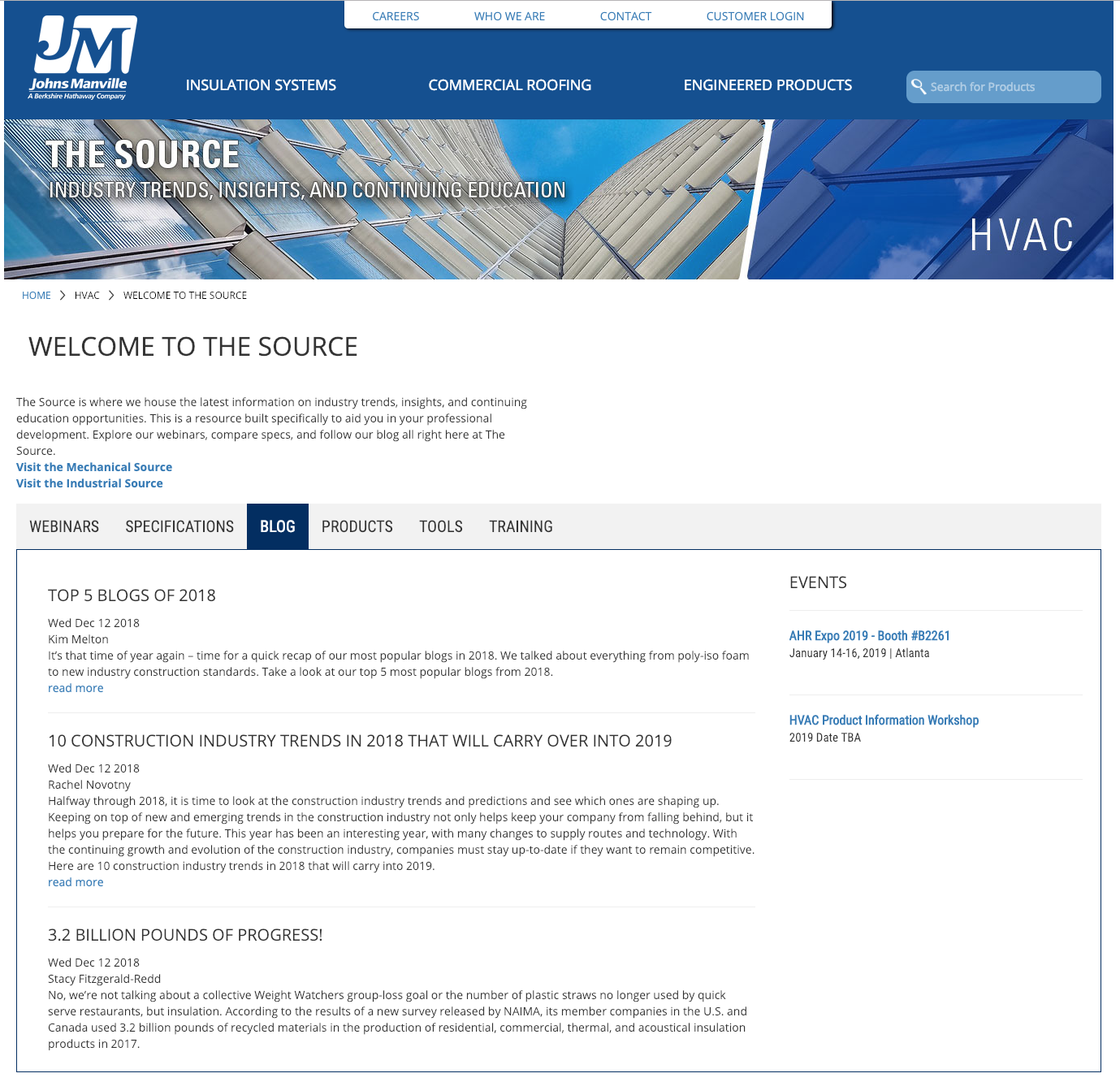 Marketing Landing page