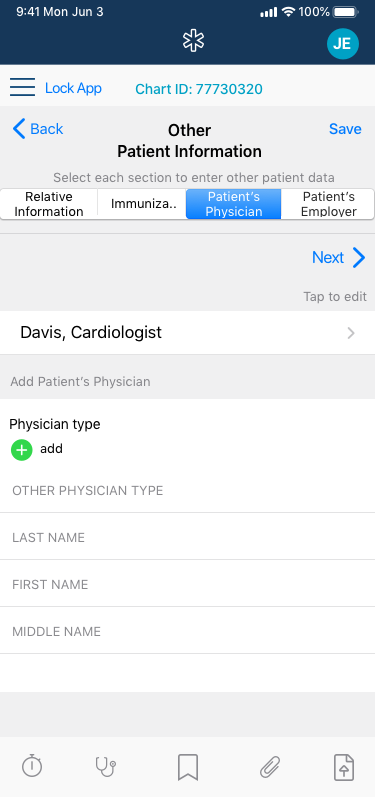 Patient Info_Patient Physician_Added Physician_protomock.png