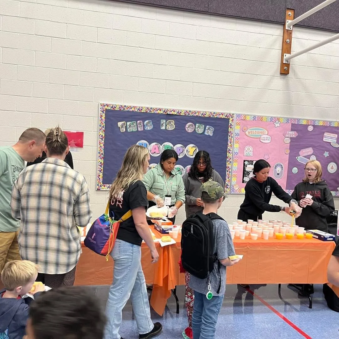 A big thank you to everyone who came out to Books &amp; Breakfast! 📚 

🫶🏼We also would love to thank Families First Pediatrics for the donuts and toothbrushes, Schmidt&rsquo;s Farm and Greenhouse for the fruit, and Winco for the Milk and Orange Ju