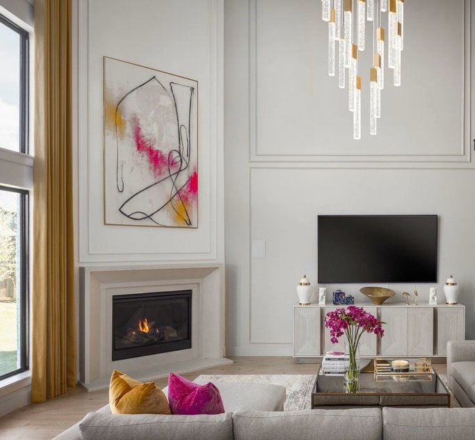 💗✨
A great Before and After speaks for itself! 
Big difference, huh? 

With some Great collaboration, creativity &amp;  intentional design planning, spaces are truly transformed! 

Designs: @thebestisyettocomedesignsllc 
📸 @aaron_dougherty_photo

#