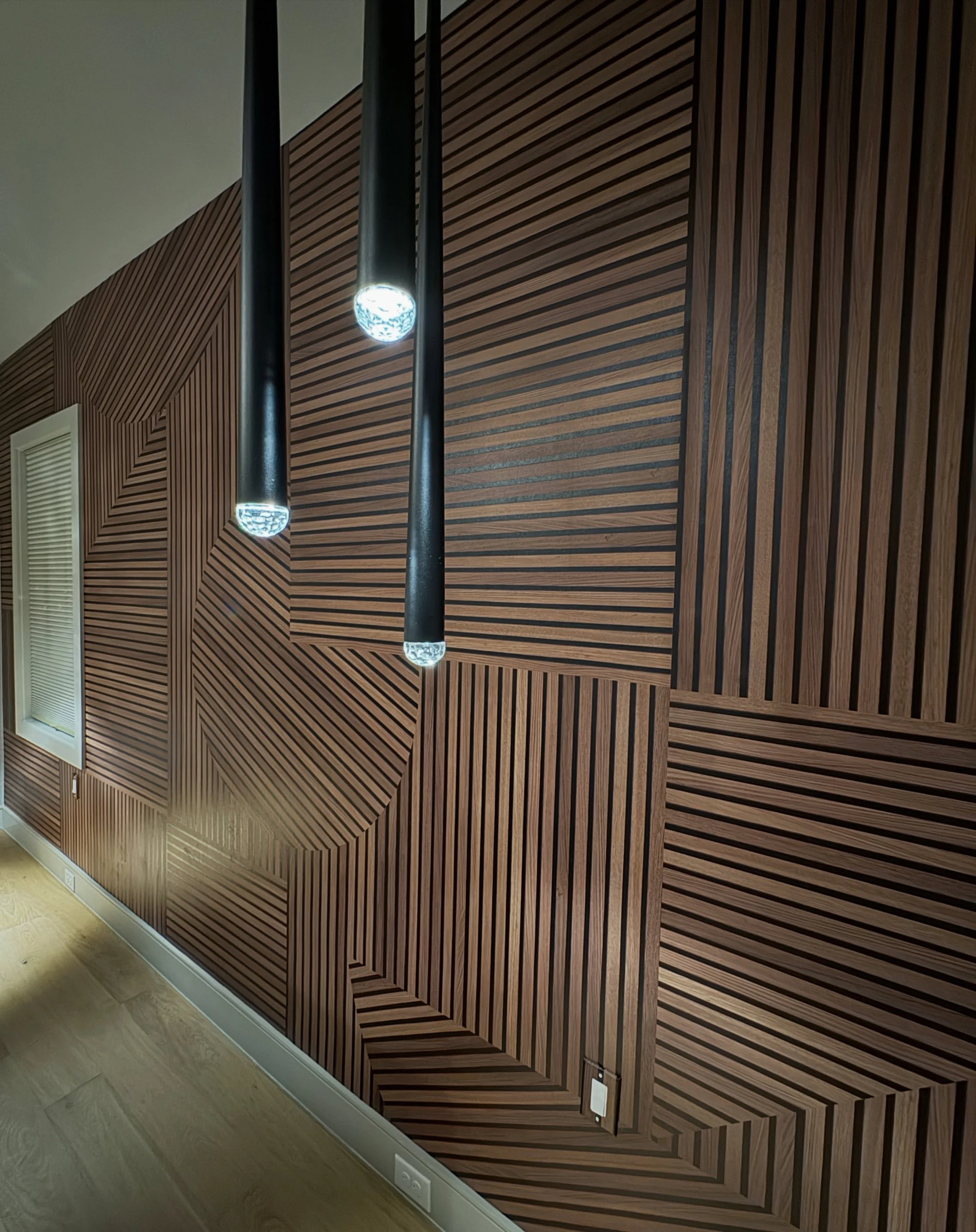 Wood or Wallpaper? 🤎

Can you even tell? 🤔

Because that&rsquo;s the exact question our clients keep hearing from everyone who sees their newly designed Bedroom! 

After searching &amp; searching for the right wood&hellip;.for just the right tone, 