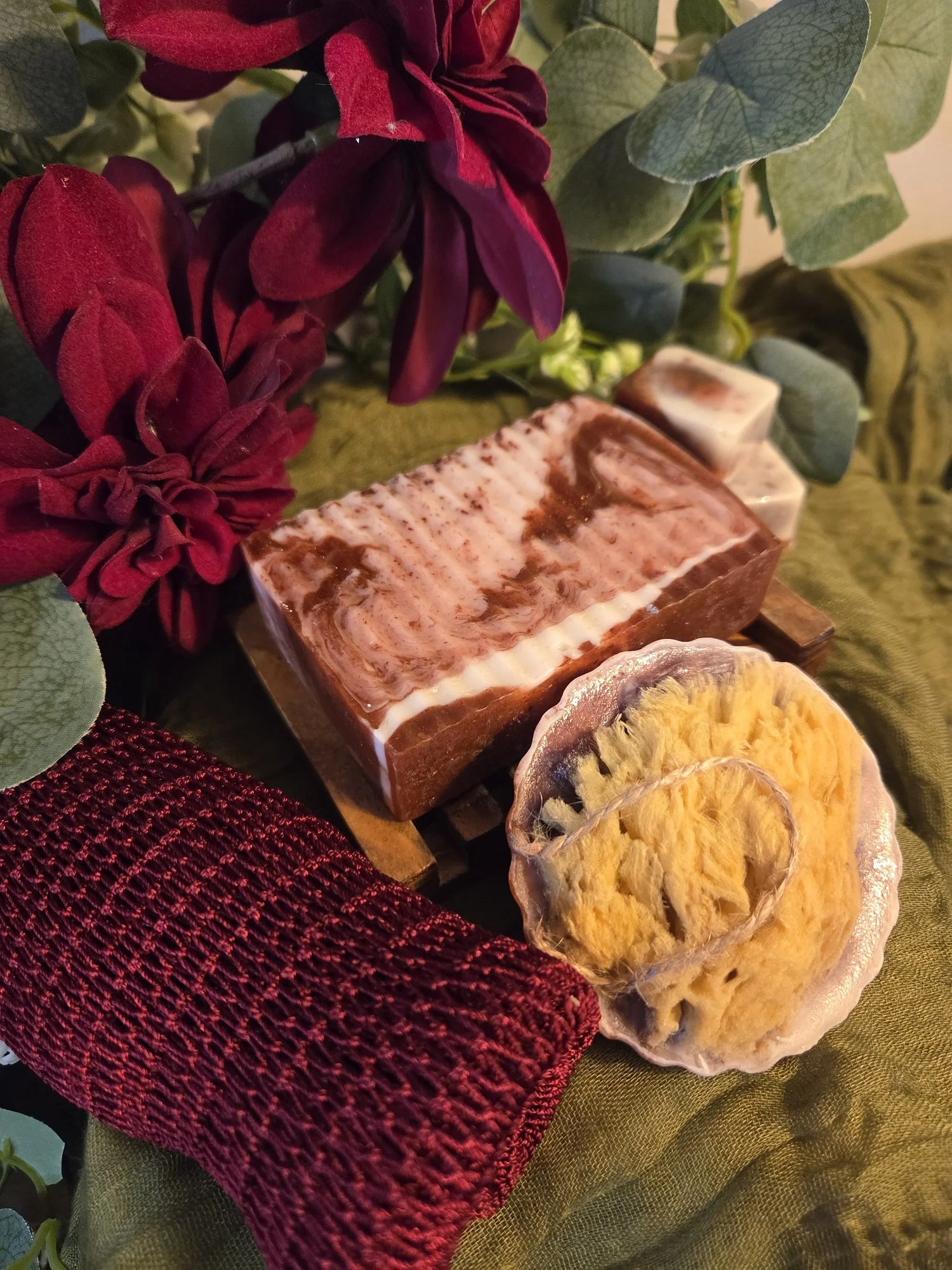 All Natural Soap Bar - Rose Botanical Soap