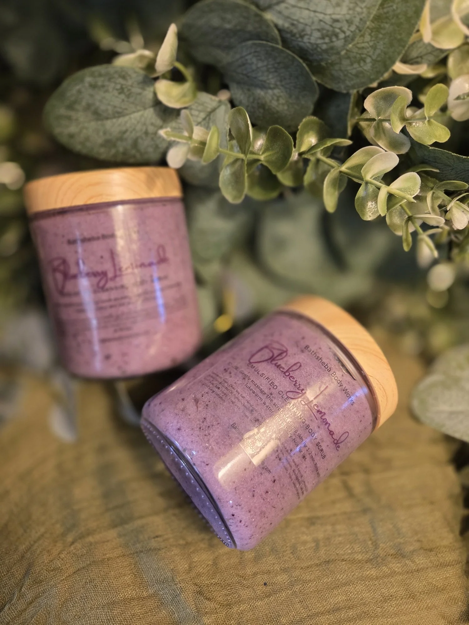 Emulsified Body Scrub - Blueberry Lemonade (Cleansing)