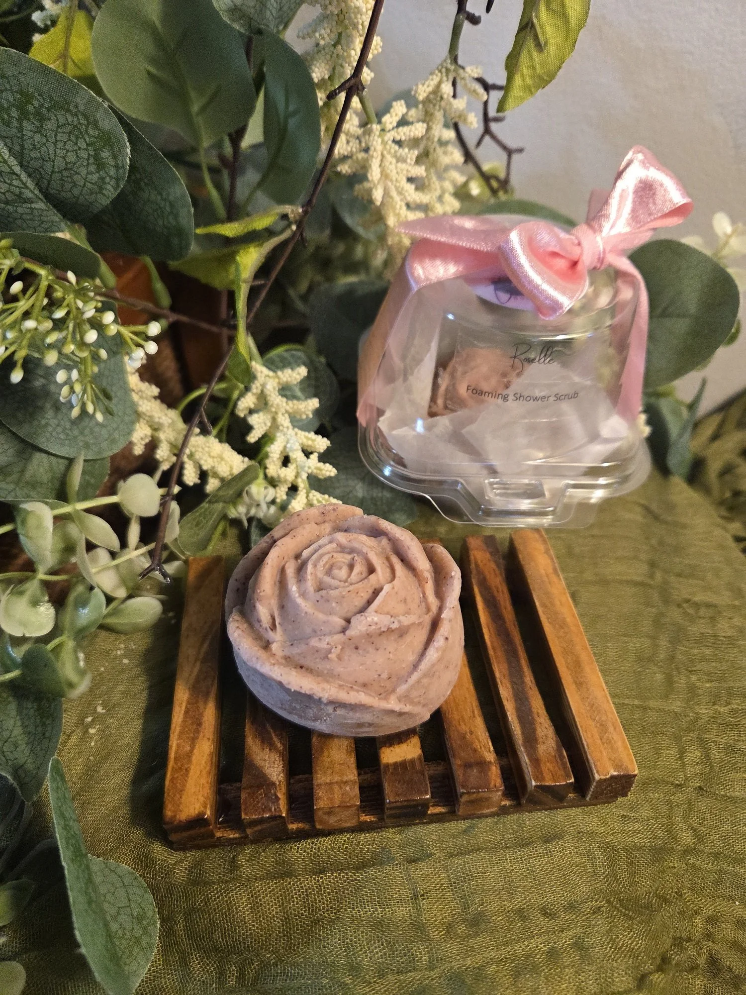 Shower-Scrub-Roselle-With Packaging.jpg