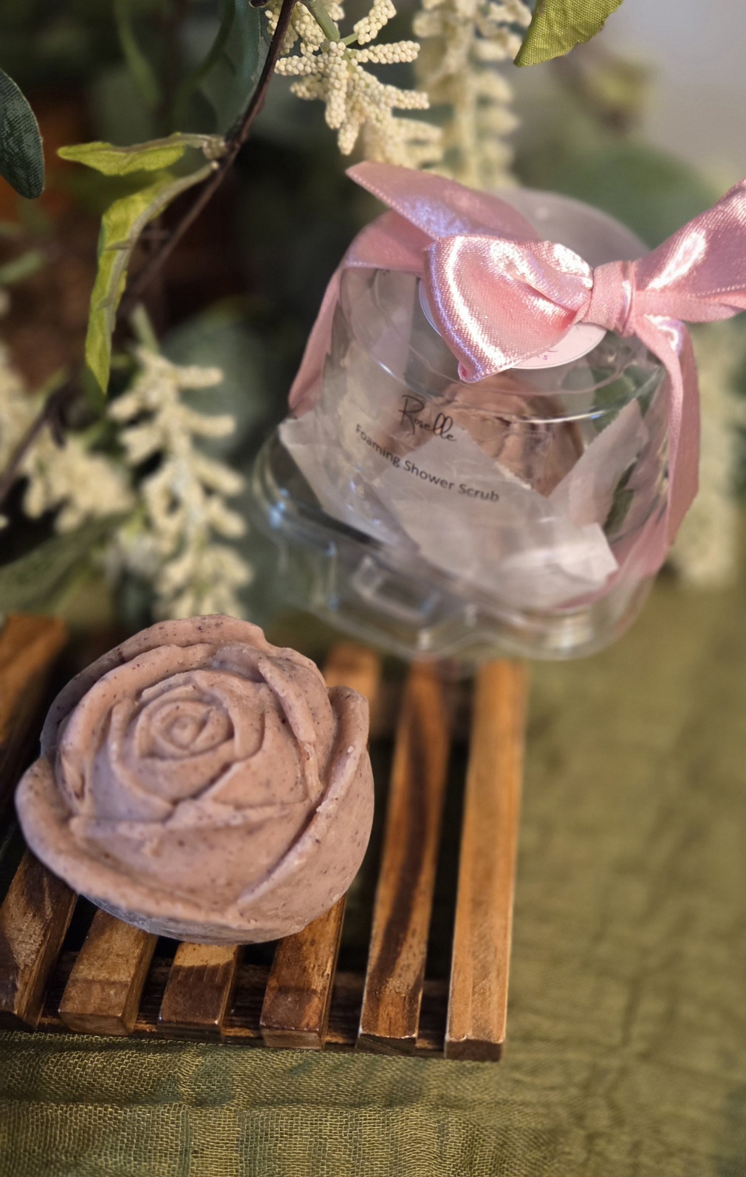 Shower-Scrub-Roselle-With Packaging-2.jpg