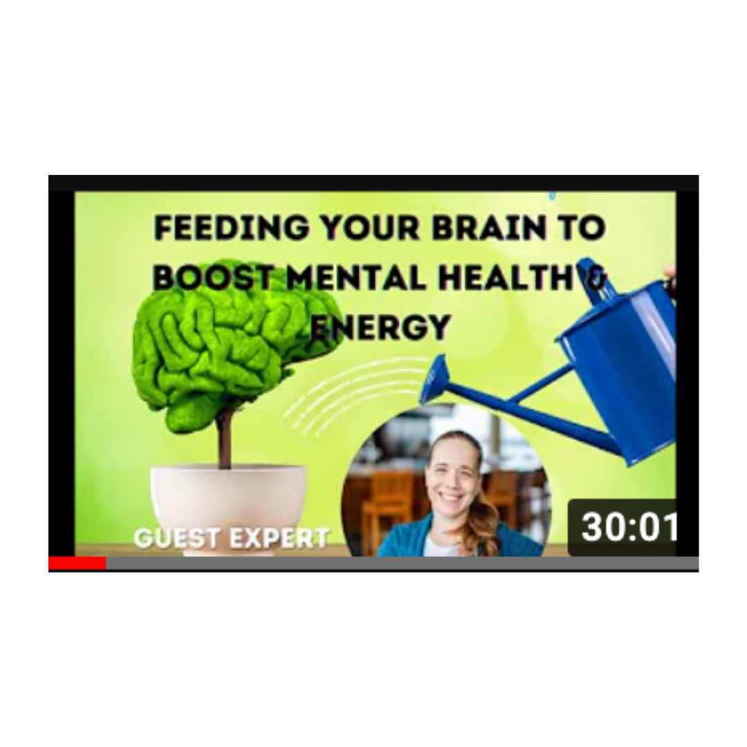 Feeding Your Brain to Boost Mental Health and Energy with Jennifer Espinosa-Goswami