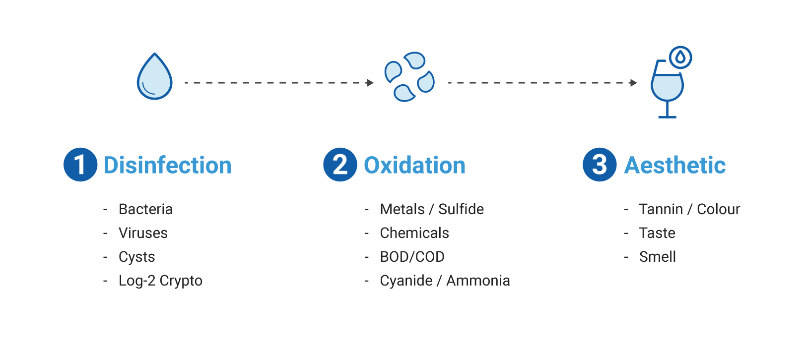 We are interested in an ozone system for our food processing operations