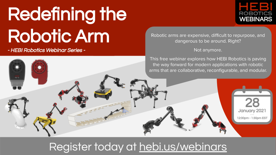 Events — HEBI Robotics