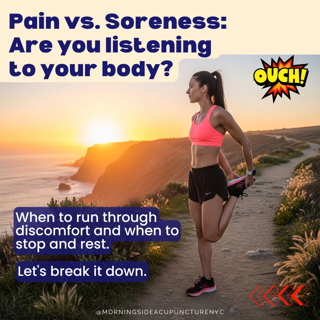 Pain vs. soreness: Knowing the difference could save your season ⚡⁠
⁠
Muscle pain speaks two distinct languages. Normal muscle soreness signals progress, while sharp, persistent pain that changes your movement is a warning sign.⁠
⁠
Healthy soreness e